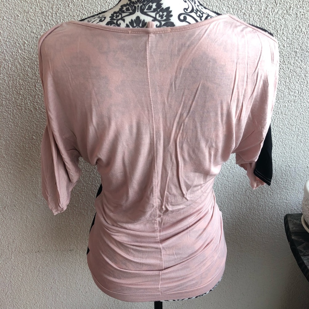 Papaya Black And Pink Stripe Top/ Blouse ๐ค๐ - Picture 2 of 2
